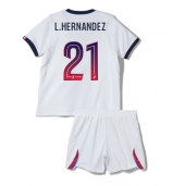 Paris Saint-Germain Lucas Hernandez #21 Udebanetrøje Børn 2026-27 Kort ærmer (+ bukser)