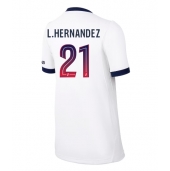 Paris Saint-Germain Lucas Hernandez #21 Udebanetrøje Dame 2026-27 Kort ærmer