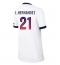 Paris Saint-Germain Lucas Hernandez #21 Udebanetrøje Dame 2026-27 Kort ærmer
