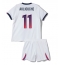 Paris Saint-Germain Maghnes Akliouche #11 Udebanetrøje Børn 2026-27 Kort ærmer (+ bukser)