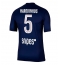 Paris Saint-Germain Marquinhos #5 Hjemmebanetrøje 2025-26 Kort ærmer