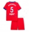 Paris Saint-Germain Marquinhos #5 Tredje trøje Børn 2025-26 Kort ærmer (+ bukser)