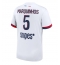 Paris Saint-Germain Marquinhos #5 Udebanetrøje 2025-26 Kort ærmer