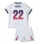 Paris Saint-Germain Mika Godts #22 Udebanetrøje Børn 2026-27 Kort ærmer (+ bukser)