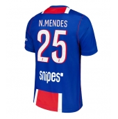 Paris Saint-Germain Nuno Mendes #25 Hjemmebanetrøje 2026-27 Kort ærmer