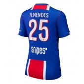 Paris Saint-Germain Nuno Mendes #25 Hjemmebanetrøje Dame 2026-27 Kort ærmer