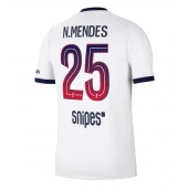 Paris Saint-Germain Nuno Mendes #25 Udebanetrøje 2026-27 Kort ærmer