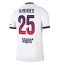 Paris Saint-Germain Nuno Mendes #25 Udebanetrøje 2026-27 Kort ærmer