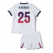 Paris Saint-Germain Nuno Mendes #25 Udebanetrøje Børn 2026-27 Kort ærmer (+ bukser)