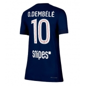 Paris Saint-Germain Ousmane Dembele #10 Hjemmebanetrøje Dame 2025-26 Kort ærmer