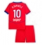 Paris Saint-Germain Ousmane Dembele #10 Tredje trøje Børn 2025-26 Kort ærmer (+ bukser)