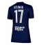 Paris Saint-Germain Vitinha #17 Hjemmebanetrøje Dame 2025-26 Kort ærmer