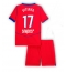 Paris Saint-Germain Vitinha #17 Tredje trøje Børn 2025-26 Kort ærmer (+ bukser)
