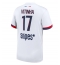 Paris Saint-Germain Vitinha #17 Udebanetrøje 2025-26 Kort ærmer