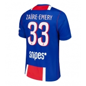 Paris Saint-Germain Warren Zaire-Emery #33 Hjemmebanetrøje 2026-27 Kort ærmer