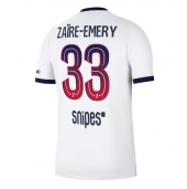 Paris Saint-Germain Warren Zaire-Emery #33 Udebanetrøje 2026-27 Kort ærmer