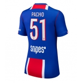 Paris Saint-Germain Willian Pacho #51 Hjemmebanetrøje Dame 2026-27 Kort ærmer