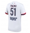 Paris Saint-Germain Willian Pacho #51 Udebanetrøje 2025-26 Kort ærmer