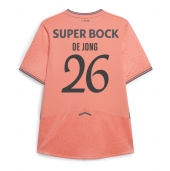 Porto Luuk de Jong #26 Udebanetrøje 2025-26 Kort ærmer