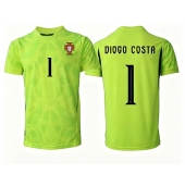 Portugal Diogo Costa #1 Målmand Hjemmebanetrøje VM 2026 Kort ærmer