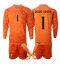 Portugal Diogo Costa #1 Målmand Udebanetrøje Børn VM 2026 Lange ærmer (+ bukser)