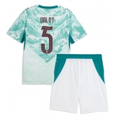 Portugal Diogo Dalot #5 Udebanetrøje Børn VM 2026 Kort ærmer (+ bukser)