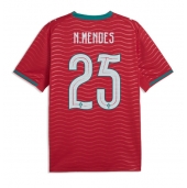 Portugal Nuno Mendes #25 Hjemmebanetrøje VM 2026 Kort ærmer