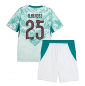 Portugal Nuno Mendes #25 Udebanetrøje Børn VM 2026 Kort ærmer (+ bukser)
