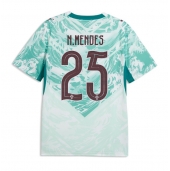 Portugal Nuno Mendes #25 Udebanetrøje VM 2026 Kort ærmer