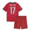 Portugal Rafael Leao #17 Hjemmebanetrøje Børn VM 2026 Kort ærmer (+ bukser)