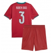 Portugal Ruben Dias #3 Hjemmebanetrøje Børn VM 2026 Kort ærmer (+ bukser)