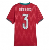 Portugal Ruben Dias #3 Hjemmebanetrøje Dame VM 2026 Kort ærmer
