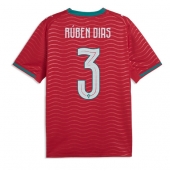 Portugal Ruben Dias #3 Hjemmebanetrøje VM 2026 Kort ærmer