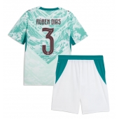 Portugal Ruben Dias #3 Udebanetrøje Børn VM 2026 Kort ærmer (+ bukser)