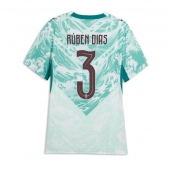 Portugal Ruben Dias #3 Udebanetrøje Dame VM 2026 Kort ærmer