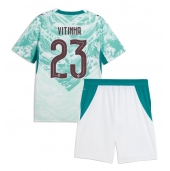 Portugal Vitinha #23 Udebanetrøje Børn VM 2026 Kort ærmer (+ bukser)