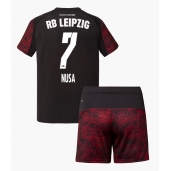 RB Leipzig Antonio Nusa #7 Tredje trøje Børn 2025-26 Kort ærmer (+ bukser)
