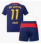 RB Leipzig Conrad Harder #11 Udebanetrøje Børn 2025-26 Kort ærmer (+ bukser)