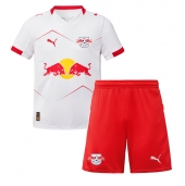 RB Leipzig Hjemmebanetrøje Børn 2025-26 Kort ærmer (+ bukser)