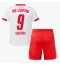 RB Leipzig Johan Bakayoko #9 Hjemmebanetrøje Børn 2025-26 Kort ærmer (+ bukser)