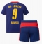 RB Leipzig Johan Bakayoko #9 Udebanetrøje Børn 2025-26 Kort ærmer (+ bukser)