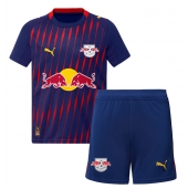 RB Leipzig Udebanetrøje Børn 2025-26 Kort ærmer (+ bukser)