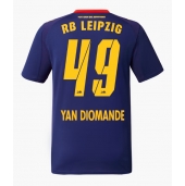 RB Leipzig Yan Diomande #49 Udebanetrøje 2025-26 Kort ærmer