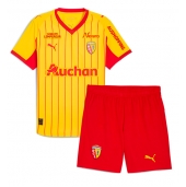 RC Lens Hjemmebanetrøje Børn 2025-26 Kort ærmer (+ bukser)