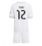 Real Madrid Alexander-Arnold #12 Hjemmebanetrøje Børn 2025-26 Kort ærmer (+ bukser)