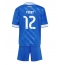 Real Madrid Alexander-Arnold #12 Tredje trøje Børn 2025-26 Kort ærmer (+ bukser)