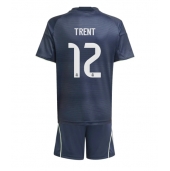 Real Madrid Alexander-Arnold #12 Udebanetrøje Børn 2025-26 Kort ærmer (+ bukser)