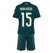 Real Madrid Arda Guler #15 Udebanetrøje Børn 2026-27 Kort ærmer (+ bukser)