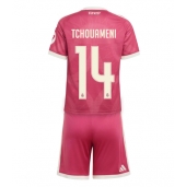 Real Madrid Aurelien Tchouameni #14 Tredje trøje Børn 2026-27 Kort ærmer (+ bukser)