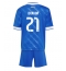 Real Madrid Brahim Diaz #21 Tredje trøje Børn 2025-26 Kort ærmer (+ bukser)